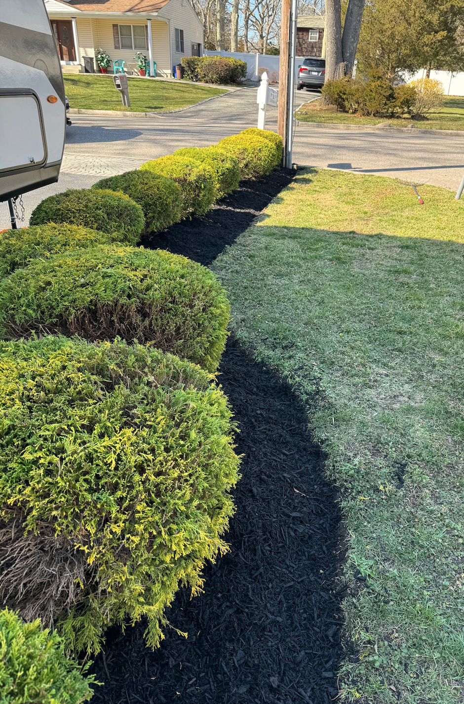 Residential Landscaping Spring Cleanup on Long Island, NY